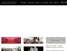 Tablet Screenshot of akkaarchitects.com